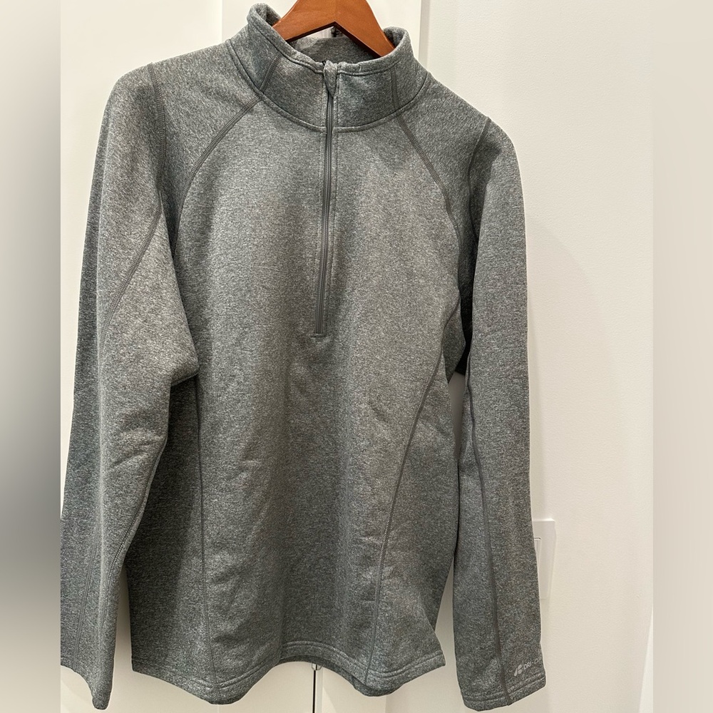 Obermeyer Marathon Quarter-Zip Performance Layer Pullover L